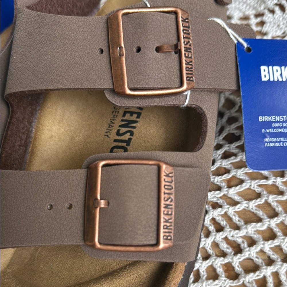 Birkenstock Milano Narrow Fit Brown Sandals - Picture 3 of 7